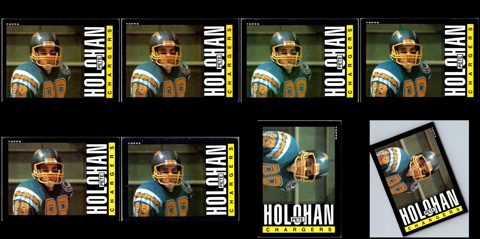 Topps Pete Holohan (8) Card Lot - FREE SHIPPING