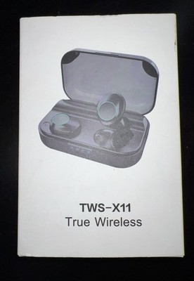 New In Box TWS-X11 True Wireless Bluetooth Headphones 5.0