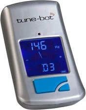 Tune-Bot Gig Clip-On Digital Drum Tuner with Backlit LCD Display for Acoustic...