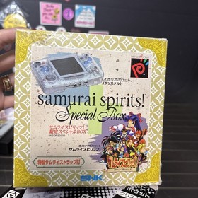 Neo geo Pocket Clear Samuri Spirits Special Box Rare From Japan New