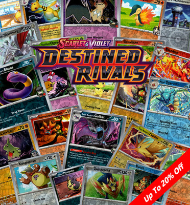 Pokemon Destined Rivals - Holo & Reverse Holo - NM/M - YOU PICK - English