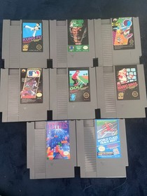Nes Nintendo Console w/ Power Pad, 8 Nes Games Lot, 1 Controller, Zapper Bundle