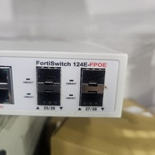 Fortinet FS-124E-FPOE FortiSwitch Switch Free Shipping Transfer Ready