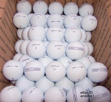 72 TRUE MINT 5A 2025 TITLEIST PRO V1 GOLF BALLS - NO INK OR LOGOS