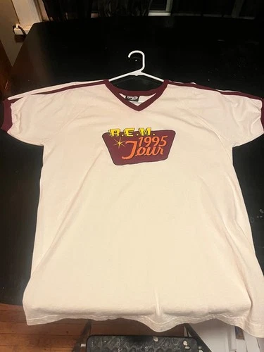 REM Concert Tour T Shirt L 1990s vintage concert t-shirt, vintage, single stitch, B+ condition