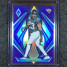 2024 Phoenix Football FOYE OLUOKUN Base Blue 24/50 #56