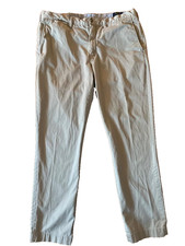 Polo Ralph Lauren Men's Tan Pants THE POLO CHINO Sz 38/34 Stretch Straight Fit