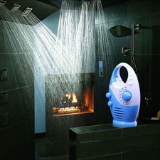 Shower Radio with Built in Speaker AM FM Music Bathroom Radio for Home Use