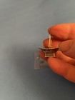 STERLING Silver Dollhouse Artisan Miniature CAKE BASKET possibly by UK artist — photo 7