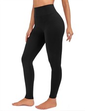 VALANDY Creamlush High Waisted Leggings for Large-X-Large, Black