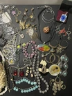 Costume Jewelry Lot Vintage 2 Lbs 10 Ounces Pre Owned Fair Most Wearable