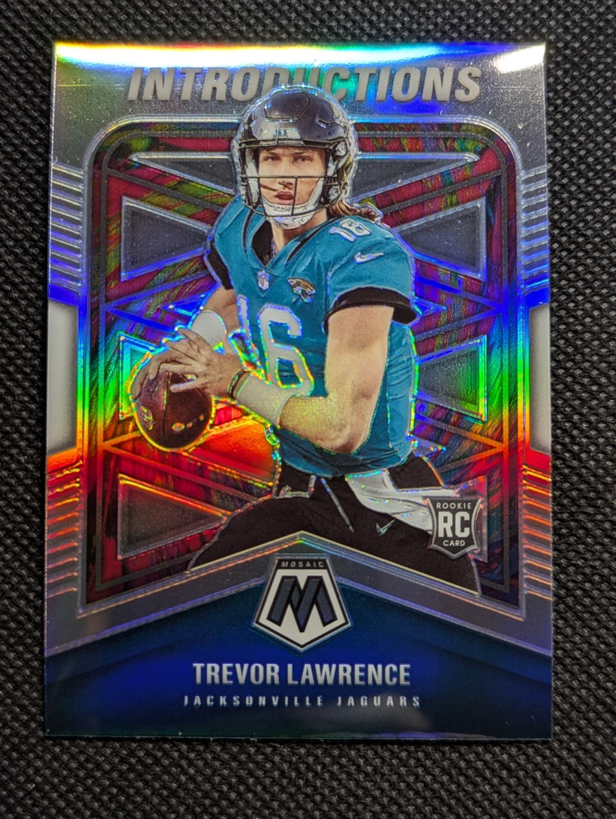 2021 Panini Mosaic Introductions Silver Trevor Lawrence RC #I-1 