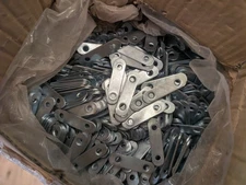 1/2 inch x 2 inch steel mending plates 1000/pk