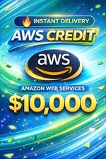 🚀AWS $10K Credit | Amazon Web Services EC2 & Lightsail | Verified⚡