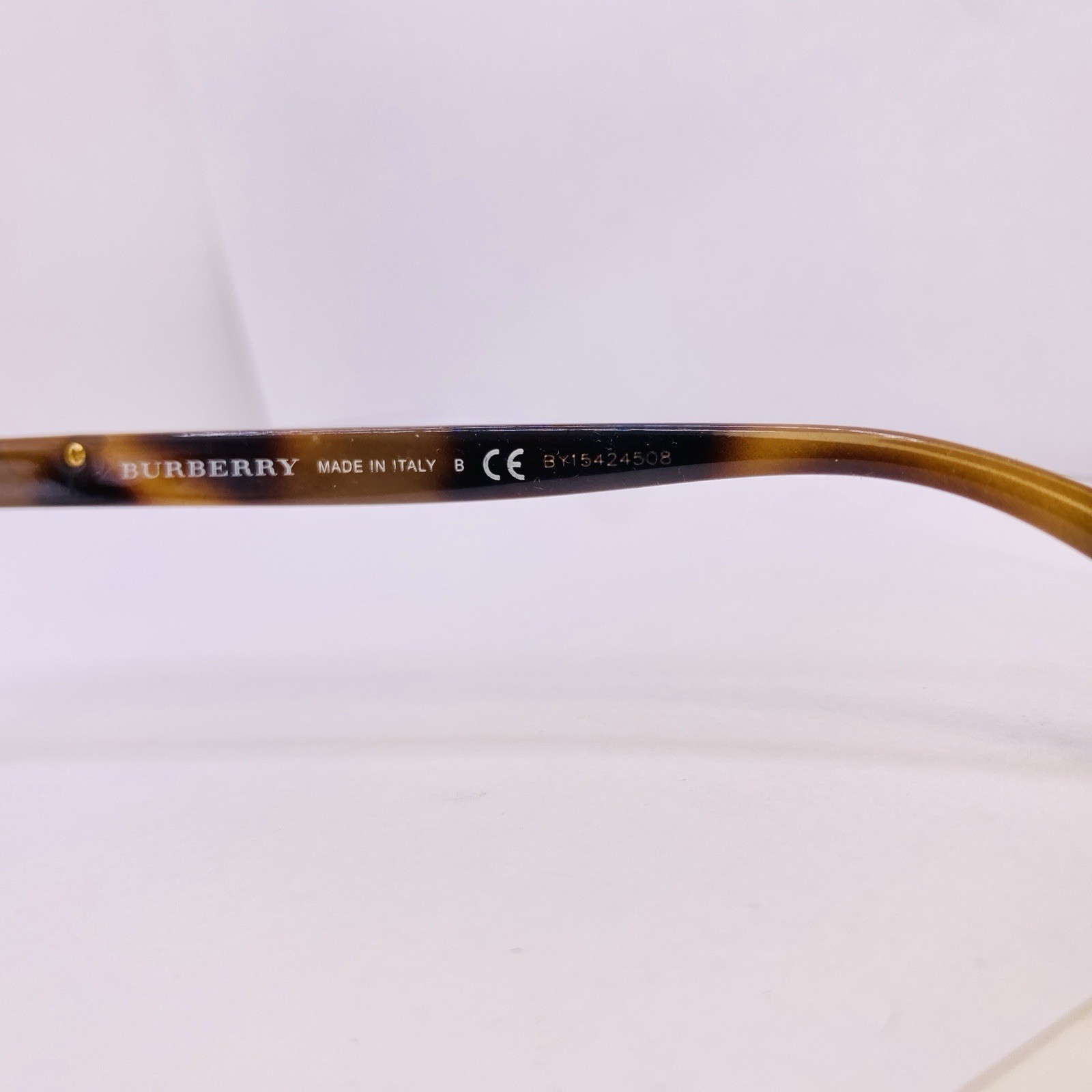 Burberry Eyeglasses B 2249 3641 52 [] 16 140 MM Gradient Brown Gold Authentic thumbnail 6