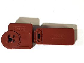 NEW K'NEX Dark Red Motor Battery Powered 2 Piece Coaster Parts Sealed KNEX