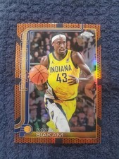 Pascal Siakam 2025-26 Topps Chrome Basketball Border Refractor #1