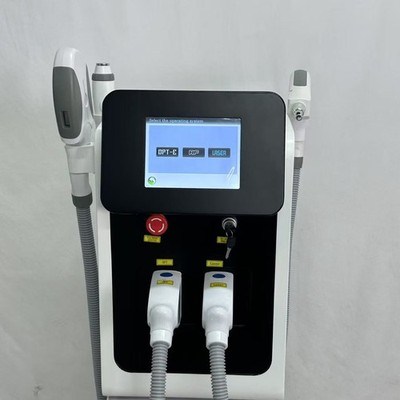 3 in 1 OPT IPL Laser Hair Removal ND Yag Laser Tattoo Removal Face Lift Machine