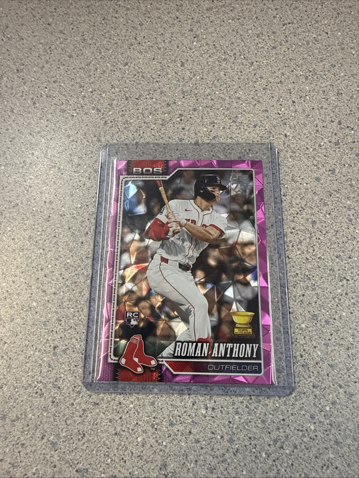 2026 Topps Series 1 Roman Anthony #189 Pink Diamanté Foil SP