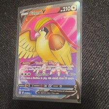 Pokemon TCG Pidgeot V 188/196 Lost Origin Full Art Holo Ultra Rare ENG 2022