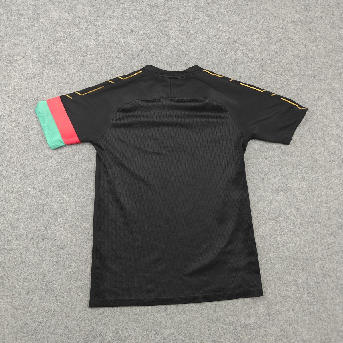 Nike Dri-FIT Shirt Womens Medium Black CR7 Portugal Soccer Jersey
