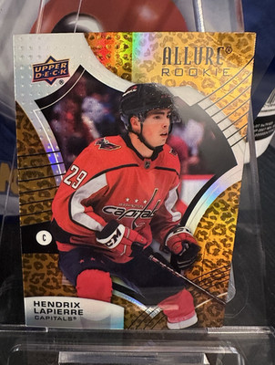 Upper Deck 2021-22 Allure Rookies Hendrix Lapierre Capitals Rookie #103 Leopard