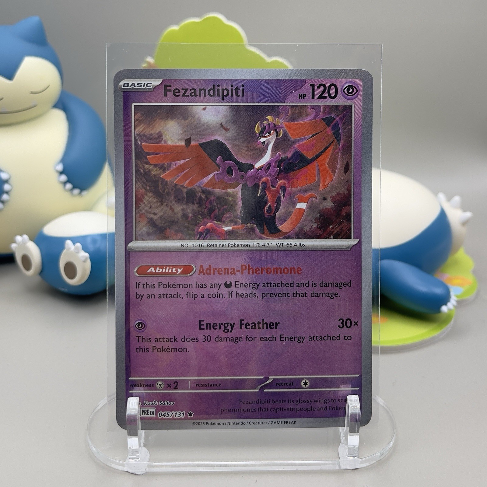 Fezandipiti (Master Ball Pattern) Rare SV: Prismatic Evolutions 045/131 NM