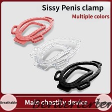 Male Chastity Cage Sissy Celibacy Restraint CB Lock BDSM Cage Chastity Device