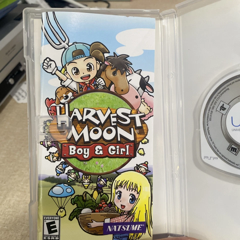 Harvest Moon: Boy & Girl para Sony PSP, 2007 ¡El juego funciona! PlayStation Portátil Foto 4 de 4