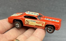 Hot Wheels Redline Mongoose Tom McEwen Plymouth vs. Snake Nice Orig Funny Car