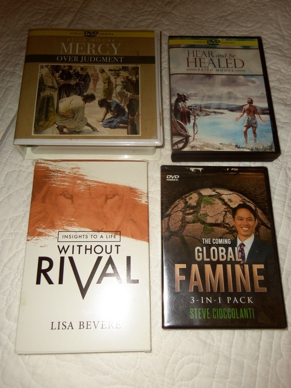 Keith Moore Mercy Over Judgment Hear and be Healed Christian DVD lot Religion