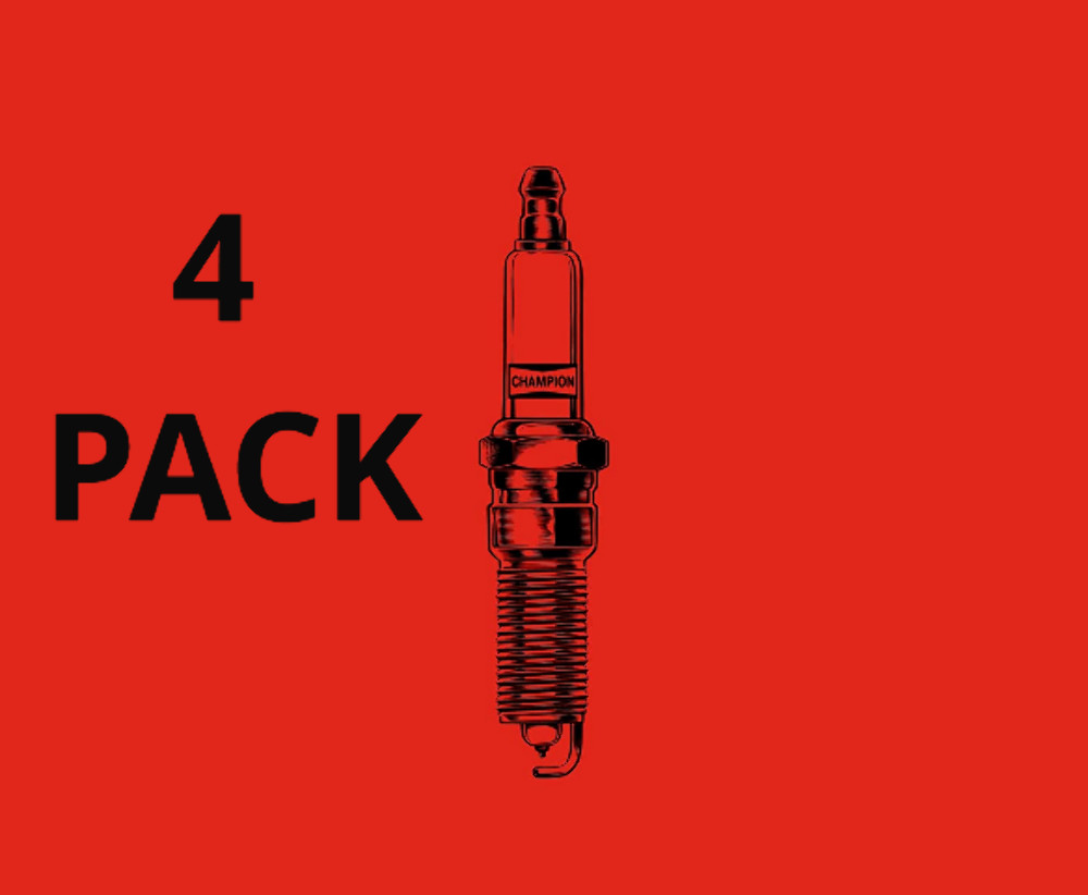 Champion Spark Plugs 4 PACK Champion XC12PEPB 955M Engine Spark Plug 765845