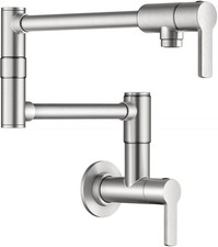 Kraus KPF-5001 Oletto 4 GPM Wall Mounted 1 Hole Pot Filler - Stainless Steel