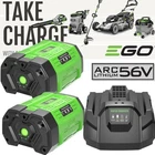 For Genuine EGO POWER+ BA2800T 56V 12.0AH Lithium Battery Fuel Gauge /Charger