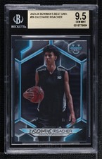 2023-24 Bowman U Best Zaccharie Risacher #29 BGS 9.5 GEM MINT j6a