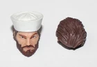 PURGE 556 - Shipwreck Head Hairpiece Lot - GIJOE CLASSIFIED SERIES 6" Scale 1/12
