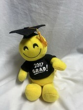 Dan Dee Smiley Face Class of 2017 Grad Animated Plush Best Day of My Life