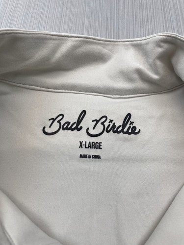 Neu Bad Birdie Herren Elements Mechanism 1/4-Reißverschluss Golfpullover Gr. XL cremefarben $ 140 - Bild 8 von 12