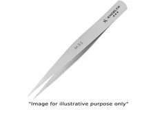 Excelta M-3-S-D - Miniature Tweezers, Fine, Precision, Stainless Steel, 2.75'
