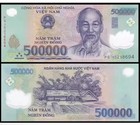 1 Million Vietnamese Dong 1,000,000 Vietnam Dong Guarantee 2x 500,000 COA