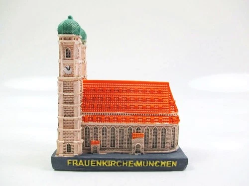 Munich Frauenkirche Model Poly Souvenir Bavaria Germany Munich