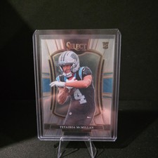 2025 Panini Select Tetairoa McMillan Premier Level Rookie #144 ROY Panthers