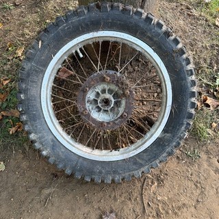 KAWASAKI KMX 17” REAR WHEEL