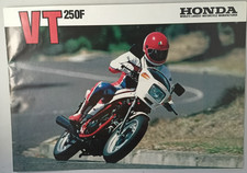 Honda VT250F & VT250-FII Workshop manual print edn (+sales brochure)