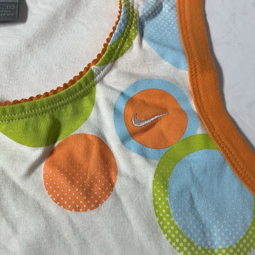 Nike Running Racerback Tank Top Shirt Damen Größe XL orange & weiß siehe Beschreibung - Bild 5 von 12