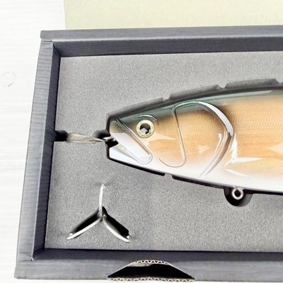 Roman Made Mother Big Bait Swimbait Lure Natural Wood Green New | eBay