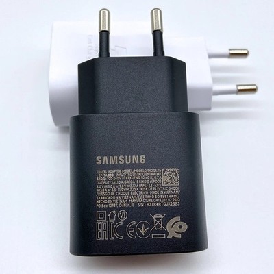 Samsung 25W Super Fast USB-C Charger Type C Adapter for Galaxy S24 S23 S22 S21 A