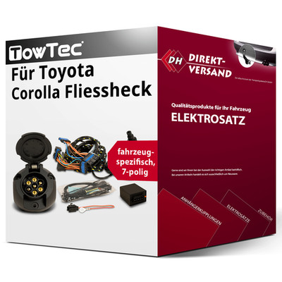Für Toyota Corolla Fliessheck Typ E21 Elektrosatz 7polig spezifisch neu