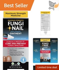 Anti-Fungal Ointment Natural 0.7 Fl Oz Treats Nail Foot Fungus