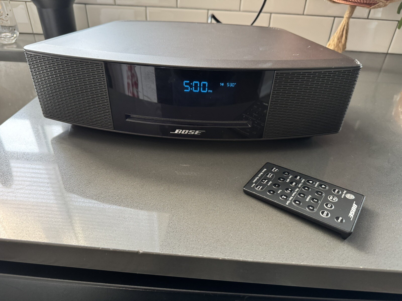 Bose Wave Music System IV Radio/CD Player/Alarm Clock w/Remote FULLY TESTED